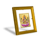 DIVINITI Santana Lakshmi Gold Plated Wall Photo Frame| DG Frame 101 Size 1 Wall Photo Frame and 24K Gold Plated Foil| Religious Photo Frame Idol For Prayer, Gifts Items (15CMX13CM)