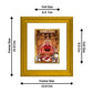 DIVINITI Salasar Balaji Gold Plated Wall Photo Frame| DG Frame 101 Size 1 Wall Photo Frame and 24K Gold Plated Foil| Religious Photo Frame Idol For Prayer, Gifts Items (15CMX13CM)