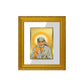 DIVINITI Sai Baba Gold Plated Wall Photo Frame| DG Frame 101 SIZE 1 Wall Photo Frame and 24K Gold Plated Foil| Religious Photo Frame Idol For Prayer, Gifts Items (15CMX13CM)