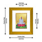 DIVINITI Ram Thakur Gold Plated Wall Photo Frame| DG Frame 101 Size 1 Wall Photo Frame and 24K Gold Plated Foil| Religious Photo Frame Idol For Prayer, Gifts Items (15CMX13CM)