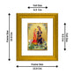 DIVINITI Radha Krishna-4 Gold Plated Wall Photo Frame| DG Frame 101 Size 1 Wall Photo Frame and 24K Gold Plated Foil| Religious Photo Frame Idol For Prayer, Gifts Items (15CMX13CM)