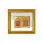 DIVINITI Padmavati & Balaji Gold Plated Wall Photo Frame| DG Frame 101 Size 1 Wall Photo Frame and 24K Gold Plated Foil| Religious Photo Frame Idol For Prayer, Gifts Items (15CMX13CM)