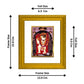 DIVINITI Mehandipur Balaji Gold Plated Wall Photo Frame| DG Frame 101 Wall Photo Frame and 24K Gold Plated Foil| Religious Photo Frame Idol For Prayer, Gifts Items (15.5CMX13.5CM)