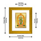 DIVINITI Meenakshi Gold Plated Wall Photo Frame| DG Frame 101 Wall Photo Frame and 24K Gold Plated Foil| Religious Photo Frame Idol For Prayer, Gifts Items (15.5CMX13.5CM)