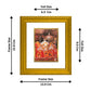 DIVINITI Mata Ka Darbar Gold Plated Wall Photo Frame| DG Frame 101 Wall Photo Frame and 24K Gold Plated Foil| Religious Photo Frame Idol For Prayer, Gifts Items (15.5CMX13.5CM)