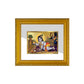 DIVINITI Laddu Gopal Gold Plated Wall Photo Frame| DG Frame 101 Wall Photo Frame and 24K Gold Plated Foil| Religious Photo Frame Idol For Prayer, Gifts Items (15.5CMX13.5CM)