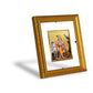 DIVINITI Krishna Gold Plated Wall Photo Frame| DG Frame 101 Wall Photo Frame and 24K Gold Plated Foil| Religious Photo Frame Idol For Prayer, Gifts  (15.5CMX13.5CM)