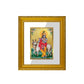 DIVINITI Krishna Gold Plated Wall Photo Frame| DG Frame 101 Wall Photo Frame and 24K Gold Plated Foil| Religious Photo Frame s (15.5CMX13.5CM)