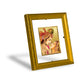 DIVINITI Krishna Gold Plated Wall Photo Frame| DG Frame 101 Wall Photo Frame and 24K Gold Plated Foil| Religious Photo Frame Idol For Prayer, Gifts Items (15.5CMX13.5CM)