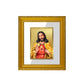 DIVINITI Jesus Gold Plated Wall Photo Frame| DG Frame 101 Wall Photo Frame and 24K Gold Plated Foil| Religious Photo Frame Idol For Prayer, Gifts Items (15.5CMX13.5CM)