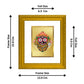 DIVINITI Jagannath Gold Plated Wall Photo Frame| DG Frame 101 Wall Photo Frame and 24K Gold Plated Foil| Religious Photo Frame For Prayer (15.5CMX13.5CM)