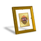 DIVINITI Jagannath Gold Plated Wall Photo Frame| DG Frame 101 Wall Photo Frame and 24K Gold Plated Foil| Religious Photo Frame For Prayer (15.5CMX13.5CM)