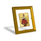 DIVINITI Infant Jesus Gold Plated Wall Photo Frame| DG Frame 101 Wall Photo Frame and 24K Gold Plated Foil| Religious Photo Frame Idol For Prayer, Gifts Items (15.5CMX13.5CM)