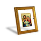 DIVINITI Holy Family Gold Plated Wall Photo Frame| DG Frame 101 Wall Photo Frame and 24K Gold Plated Foil| Religious Photo Frame Idol For Prayer, Gifts Items (15.5CMX13.5CM)