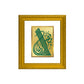 DIVINITI Haza Min Fazle Rabbi Gold Plated Wall Photo Frame| DG Frame 101 Wall Photo Frame and 24K Gold Plated Foil| Religious Photo Frame For Prayer, Gifts Items (15.5CMX13.5CM)