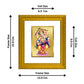 DIVINITI Ganesha Gold Plated Wall Photo Frame| DG Frame 101 Wall Photo Frame and 24K Gold Plated Foil| Religious Photo Frame Idol For Prayer(15.5CMX13.5CM)