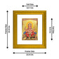 DIVINITI Ganesha Gold Plated Wall Photo Frame| DG Frame 101  SIZE 1Wall Photo Frame and 24K Gold Plated Foil| Religious Photo Frame Idol ForGifts Items (15.5CMX13.5CM)