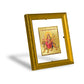 DIVINITI Durga Gold Plated Wall Photo Frame| DG Frame 101 Wall Photo Frame and 24K Gold Plated Foil| Religious Photo Frame Idol For Prayer(15.5CMX13.5CM)