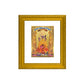 DIVINITI Maa Chintpurni Gold Plated Wall Photo Frame| DG Frame 101 Wall Photo Frame and 24K Gold Plated Foil| Religious Photo Frame (15.5CMX13.5CM)