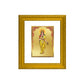 DIVINITI Brahmacharini Mata Gold Plated Wall Photo Frame| DG Frame 101 Wall Photo Frame and 24K Gold Plated Foil| Religious Photo Frame Idol For Prayer, Gifts Items (15.5CMX13.5CM)