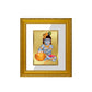 DIVINITI Bal Gopal Gold Plated Wall Photo Frame| DG Frame 101 Wall Photo Frame and 24K Gold Plated Foil| Religious Photo Frame Idol For Prayer (15.5CMX13.5CM)