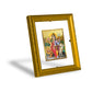 DIVINITI Ardhnarishwar Gold Plated Wall Photo Frame| DG Frame 101 Wall Photo Frame and 24K Gold Plated Foil| Religious Photo Frame Idol For Prayer, Gifts Items (15.5CMX13.5CM)