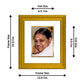 DIVINITI Mata Amritanandamayi Gold Plated Wall Photo Frame| DG Frame 101 Wall Photo Frame and 24K Gold Plated Foil| Religious Photo Frame Idol For Prayer, Gifts Items (15.5CMX13.5CM)