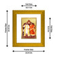 DIVINITI Amma Bhagavan Gold Plated Wall Photo Frame| DG Frame 101 Wall Photo Frame and 24K Gold Plated Foil| Religious Photo Frame Idol For Prayer, Gifts Items (15.5CMX13.5CM)