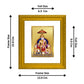 DIVINITI Agrasen Maharaj Gold Plated Wall Photo Frame| DG Frame 101 Wall Photo Frame and 24K Gold Plated Foil| Religious Photo Frame Idol For Prayer, Gifts Items (15.5CMX13.5CM)