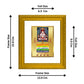 DIVINITI Adinath with Namokar Gold Plated Wall Photo Frame| DG Frame 101 Wall Photo Frame and 24K Gold Plated Foil| Religious Photo Frame Idol For Prayer, Gifts Items (15.5CMX13.5CM)