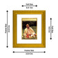 DIVINITI A. C. Bhaktivedanta Swami Gold Plated Wall Photo Frame| DG Frame 101 Wall Photo Frame and 24K Gold Plated Foil| Religious Photo Frame Idol For Prayer, Gifts Items (15.5CMX13.5CM)