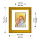 DIVINITI Acharya Tulsi Gold Plated Wall Photo Frame| DG Frame 101 Wall Photo Frame and 24K Gold Plated Foil| Religious Photo Frame Idol For Prayer, Gifts Items (15.5CMX13.5CM)