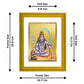 Diviniti 24K Gold Plated Lord Shiva Photo Frame For Home Decor, Wall Decor, Puja Room, Gift (20.8 x 16.7 CM)