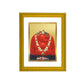 DIVINITI Ganesha Gold Plated Wall Photo Frame| DG Frame 101 Size 2 Wall Photo Frame and 24K Gold Plated Foil| Religious Photo Frame For Gifts Items (20.8CMX16.7CM)