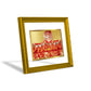 Diviniti 24K Gold Plated Shoolni Mata Photo Frame For Home Decor, Wall Hanging, Table Top, Worship (20.8 x 16.7 CM)