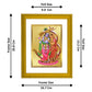 Diviniti 24K Gold Plated Radha Krishna Photo Frame For Home Decor, Table Top, Wall Hanging, Puja, Gift (20.8 x 16.7 CM)