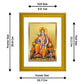 Diviniti 24K Gold Plated Ram Ji Photo Frame For Home Décor, Wall Hanging, Table, Puja, Gift (20.8 x 16.7 CM)