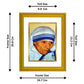 DIVINITI Mother Teresa Gold Plated Wall Photo Frame| DG Frame 101 Size 2 Wall Photo Frame and 24K Gold Plated Foil| Religious Photo Frame Idol For Prayer, Gifts Items (20.8CMX16.7CM)