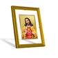 DIVINITI Jesus Gold Plated Wall Photo Frame| DG Frame 101 Size 2 Wall Photo Frame and 24K Gold Plated Foil| Religious Photo Frame Idol For Prayer, Gifts Items (20.8CMX16.7CM)