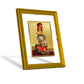 DIVINITI Krishna-1 Gold Plated Wall Photo Frame| DG Frame 101 Size 2 Wall Photo Frame and 24K Gold Plated Foil| Religious Photo Frame s (20.8CMX16.7CM)