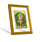 DIVINITI Krishna Gold Plated Wall Photo Frame| DG Frame 101 Size 2 Wall Photo Frame and 24K Gold Plated Foil| Religious Photo Frame Idol ForGifts Items (20.8CMX16.7CM)