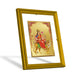 DIVINITI Chandraghanta Mata Gold Plated Wall Photo Frame| DG Frame 101 Size 2 Wall Photo Frame and 24K Gold Plated Foil, Gifts Items (20.8CMX16.7CM)