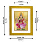 DIVINITI Dhan Lakshmi Gold Plated Wall Photo Frame| DG Frame 101 Size 2 Wall Photo Frame and 24K Gold Plated Foil, Gifts Items (20.8CMX16.7CM)