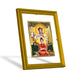 DIVINITI Dattatreya-1 Gold Plated Wall Photo Frame| DG Frame 101 Size 2 Wall Photo Frame and 24K Gold Plated Foil, Gifts Items (20.8CMX16.7CM)