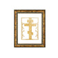 Diviniti 24K Gold Plated Christ Wall Hanging for Home| Photo Frame For Wall Decoration| DG Size 3 Wall Photo Frame For Home Decor, Living Room, Hall, Guest Room