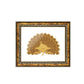 Diviniti 24K Gold Plated Peacock Wall Hanging for Home| Photo Frame For Wall Decoration| DG Size 3 Wall Photo Frame For Home Decor, Living Room, Hall, Guest Room