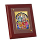 Diviniti Vishnu Laxmi gold-plated Wall Photo Frame, Table Decor| MDF 1 Wooden Photo Frame with 24K gold-plated Foil| Religious Photo Frame Idol For Prayer, Gifts Items