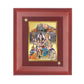 Diviniti 24K Gold Plated Shiv Parivar Photo Frame For Home Decor, Table, Wall Decor, Puja, Gift (16 x 13 CM)