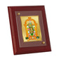 Diviniti Meenakshi gold-plated Wall Photo Frame, Table Decor| MDF 1 Wooden Photo Frame with 24K gold-plated Foil| Religious Photo Frame Idol For Prayer, Gifts Items