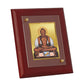 Diviniti 24K Gold Plated Mahavira Photo Frame For Home Wall Decor, Table Tops, Festival Gift, Puja Room (16 x 13 CM)